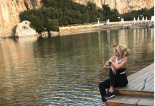 Εξόρμηση στη λίμνη της Βουλιαγμένης για την Κατερείνα Σπυροπούλου