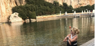 Εξόρμηση στη λίμνη της Βουλιαγμένης για την Κατερείνα Σπυροπούλου