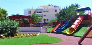 Ανακαινίστηκε πλήρως η πλατεία της οδού Αμαζόνων στο Ελληνικό