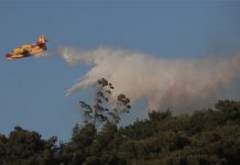 Μεγάλη πυρκαγιά στα Καλύβια