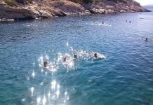 Στους γαλαζοπράσινα “λιμανάκια” της Βουλιαγμένης …(foto/ video)