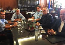 Θέματα ασφάλειας σε Βούλα Βάρη Βουλιαγμένη εξετάστηκαν στη συνάντηση του Γ. Κωνσταντέλλου με τον Γ.Γ Προστασίας του Πολίτη