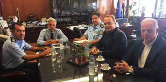 Θέματα ασφάλειας σε Βούλα Βάρη Βουλιαγμένη εξετάστηκαν στη συνάντηση του Γ. Κωνσταντέλλου με τον Γ.Γ Προστασίας του Πολίτη