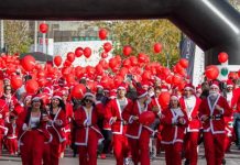 “Γέμισε” αγιοβασίληδες η Γλυφάδα για το 4ο Santa Run! (φωτό)