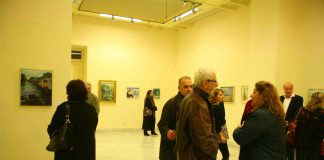 «Νίκος Καζαντζάκης: οι Τόποι», στη Δημοτική Πινακοθήκη Πειραιά