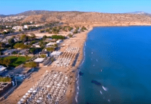 Η Βάρκιζα και οι παραλίες της από ψηλά (video)
