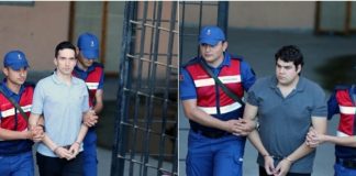 Ελεύθεροι οι δύο Έλληνες στρατιωτικοί από τις τουρκικές φυλακές . Επιστρέφουν στην Ελλάδα