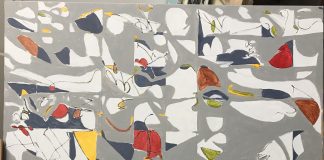 “Υπογραφές και γραμμές” από τον Δημήτρη Βάνα στο παλαιό Δημαρχείο Γλυφάδας