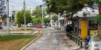 Lifting στο πιο πολυσύχναστο μέρος της Γλυφάδας. Έργα ανάπλασης στην Άγγελου Μεταξά