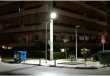 Νέα φωτιστικά led στους δρόμους του Αλίμου