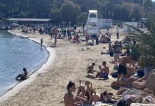 Φλοίσβος, Άλιμος, Γλυφάδα …καταφύγια με τον ωραίο καιρό….άδειο το κέντρο της Αθήνας.