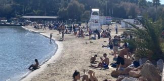 Φλοίσβος, Άλιμος, Γλυφάδα …καταφύγια με τον ωραίο καιρό….άδειο το κέντρο της Αθήνας.