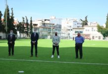 Ο Δήμος Πειραιά παρέλαβε το πλήρως ανακαινισμένο γήπεδο ποδοσφαίρου του Αγίου Διονυσίου