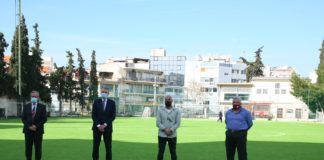 Ο Δήμος Πειραιά παρέλαβε το πλήρως ανακαινισμένο γήπεδο ποδοσφαίρου του Αγίου Διονυσίου