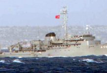 Διάβημα στην Άγκυρα για την έξοδο του ερευνητικού “ΤΣΕΣΜΕ” στο Αιγαίο