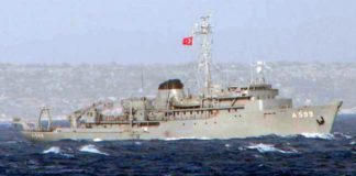 Διάβημα στην Άγκυρα για την έξοδο του ερευνητικού “ΤΣΕΣΜΕ” στο Αιγαίο