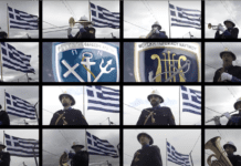 Μνήμες και συγκίνηση, από την μπάντα του Πολεμικού Ναυτικού να ψάλει την Α΄ Ωδή του Εθνικού Ύμνου (video)
