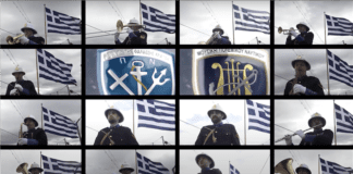 Μνήμες και συγκίνηση, από την μπάντα του Πολεμικού Ναυτικού να ψάλει την Α΄ Ωδή του Εθνικού Ύμνου (video)