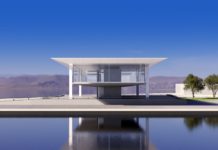 Hellinikon Sales Center , το πρώτο κτίριο που θα υλοποιηθεί στο πλαίσιο του έργου ανάπτυξης στον χώρο του πρώην αεροδρομίου.