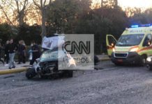 Σοβαρό τροχαίο στη παραλιακή στο ύψος της Βούλας