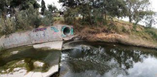 Για την μόλυνση στο ρέμα των Τραχώνων