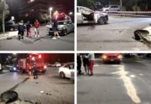 Tροχαίο στην Πρίγκιπος Πέτρου, στα όρια Γλυφάδας – Βούλας