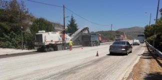 Eργασίες βελτίωσης της οδικής ασφάλειας στην παραλιακή λεωφόρο Βάρκιζας-Σουνίου από την Περιφέρεια Αττικής(φωτό)