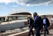 Στο εργοτάξιο του παραλιακού μετώπου η Φώφη Γεννηματά .Τον Αύγουστο δημοπρατείται η δεύτερη φάση του έργου((video)