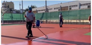 “Τρέχει” η ανακαίνιση και αναβάθμιση των προαυλίων των σχολείων στον Άλιμο