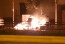 Καλλιθέα: Έκαψαν 14 κάδους απορριμμάτων τα ξημερώματα