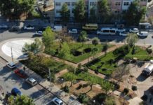 Ανάπλαση γεμάτη πράσινο στην πλατεία Αγίου Τρύφωνα στη Γλυφάδα