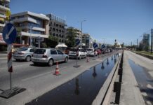 Κυκλοφοριακές ρυθμίσεις στη Παραλιακή στο Π. Φάληρο