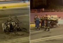 Πως έγινε η σφοδρή σύγκρουση 3 ΙΧ στη Λ. Βουλιαγμένης – Οι 3 τραυματίες και οι προσπάθειες απεγκλωβισμού (fotos & video) Πως έγινε η σφοδρή σύγκρουση 3 ΙΧ στη Λ. Βουλιαγμένης – Οι 3 τραυματίες και οι προσπάθειες απεγκλωβισμού (fotos & video)