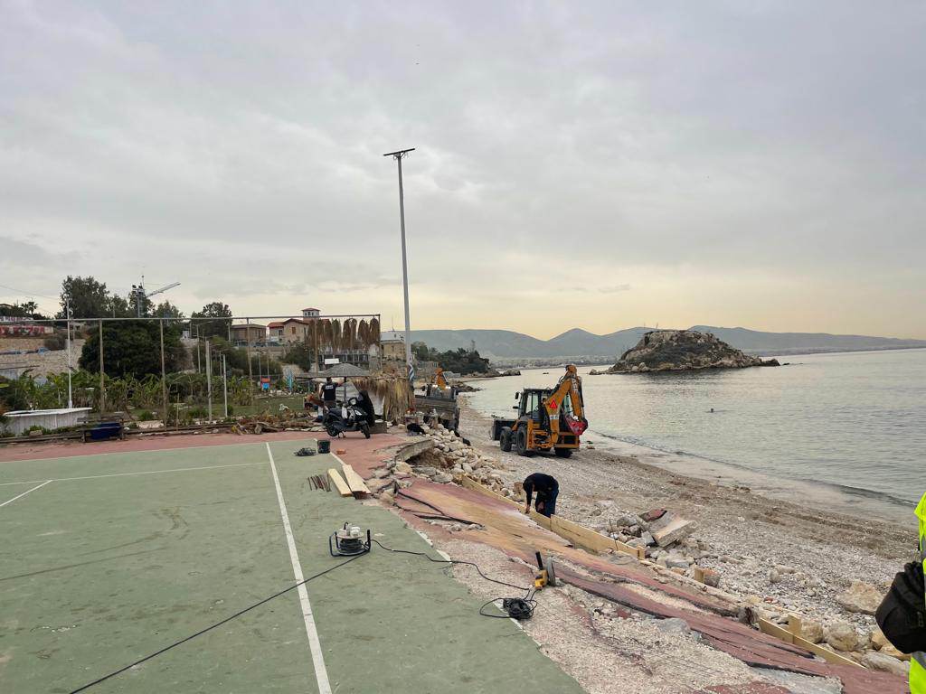 Πως αναπλάθεται η παραλία Βοτσαλάκια στο Πειραιά